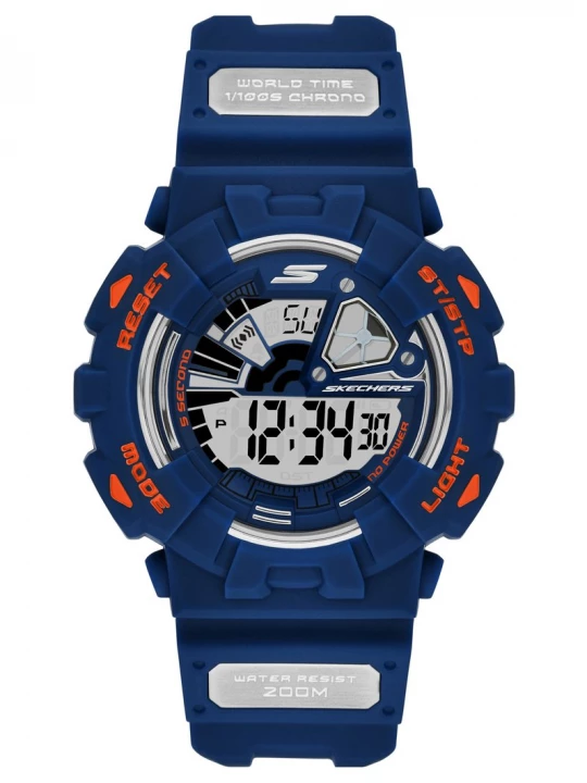 Obrázek produktu Skechers Muži Digital Blue hodinky v Modrý /Oranžový