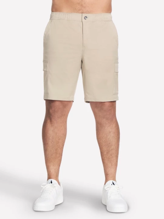 Obrázek produktu Skechers Muži Downtown Cargo 9 Inch Short v Přírodní Barva, Velikost Poloviční