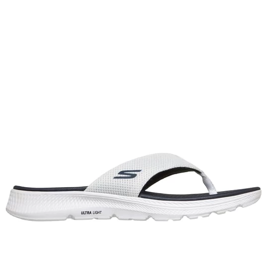 Obrázek produktu Skechers Muži GO Consistent sandály 2.0 - Kaden v Bílá / Tmave Modrá, Vegan, Pratelné v pračce