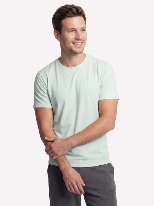 Obrázek produktu Skechers Muži GO DRI All Day tričko v Limetková / Modrý, Velikost Poloviční