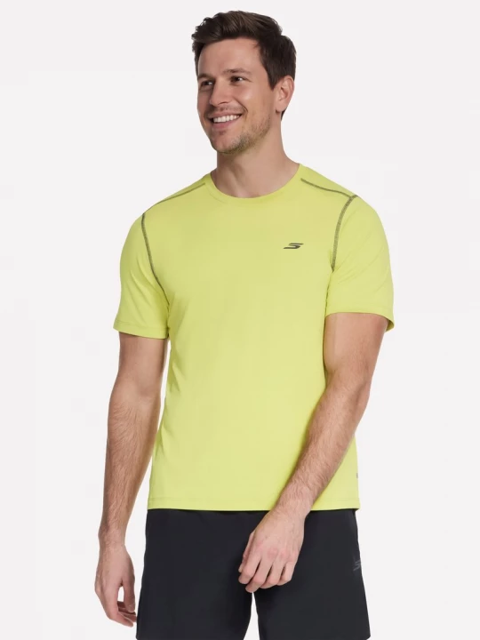 Obrázek produktu Skechers Muži VAPOR tričko v Neonove Limetková, Velikost Malý