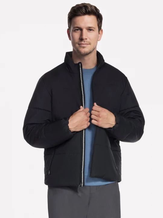 Obrázek produktu Skechers Muži GO SHIELD Cozy Fit Element bunda v Černá, Velikost Poloviční