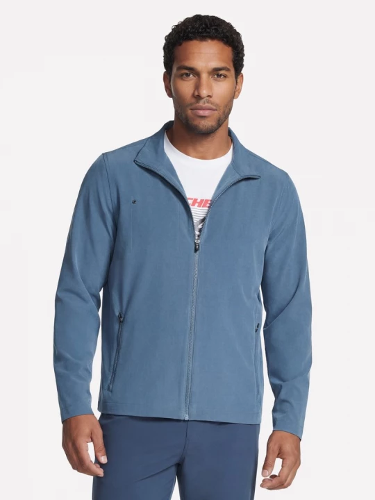 Obrázek produktu Skechers Muži GO WALK Everywhere Full Zip bunda v Džínovina, Velikost Malý