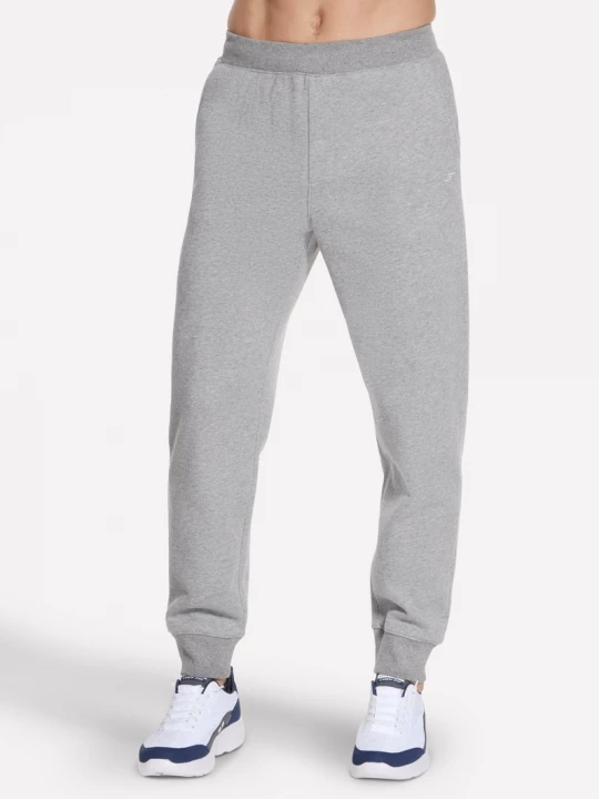 Obrázek produktu Skechers Muži Max Soft Fleece Jogger v Světle Šedá, Velikost Malý