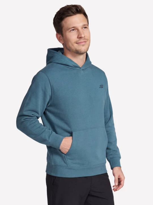 Obrázek produktu Skechers Muži Max Soft mikina v Tmave Modrá / Sedá, Velikost Poloviční