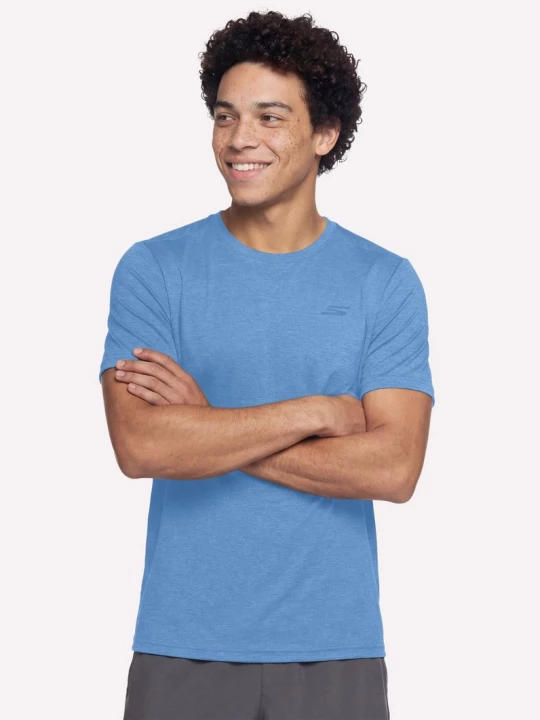Obrázek produktu Skechers Muži Performance Charge tričko v Poseidon, Velikost Poloviční