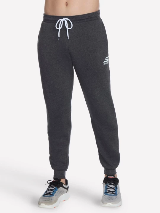 Obrázek produktu Skechers Muži Performance Fleece Jogger v Sedá Uhlíková, Velikost Malý