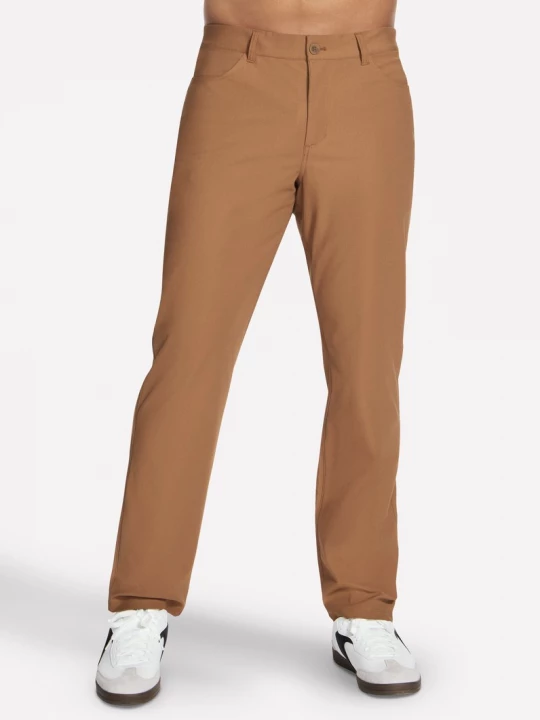 Obrázek produktu Skechers Muži Premium 5 Pocket kalhoty Classic v Čokoláda / Opálení, Velikost Poloviční