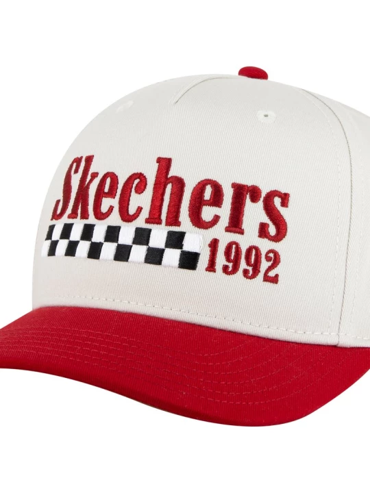 Obrázek produktu Skechers Muži Racer baseballová čepice v Červené/Hnědý