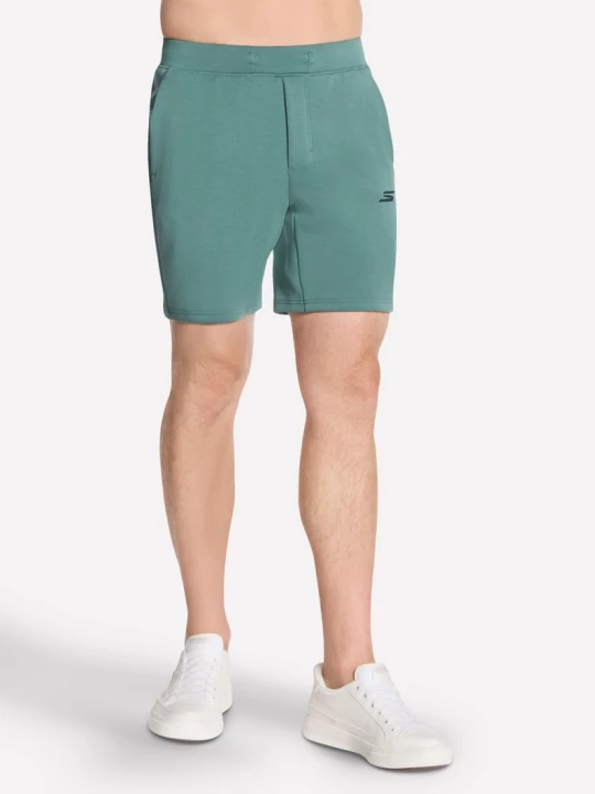 Obrázek produktu Skechers Muži Skechcloud Elevate 7 Inch Short v Kámen / Olivová Barva, Velikost Poloviční