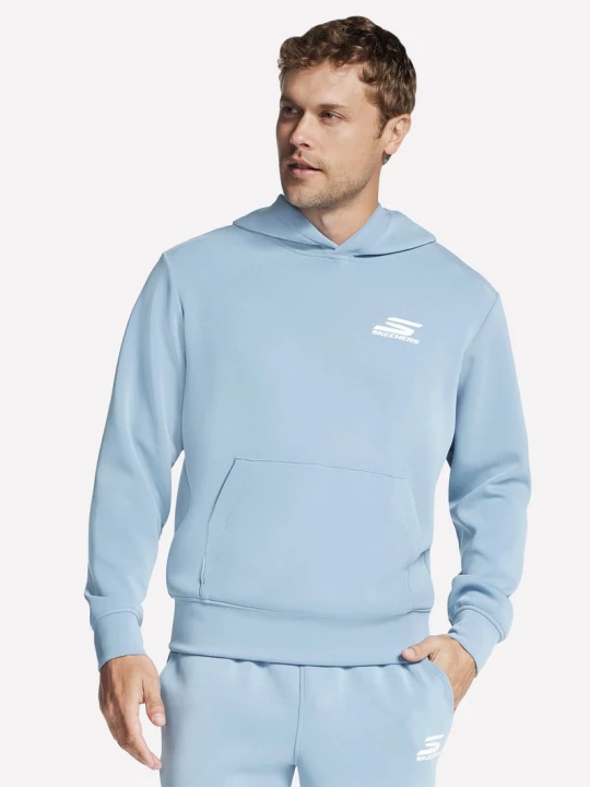 Obrázek produktu Skechers Muži SKECHCLOUD Elevate mikina v Bílý / Modrý, Velikost Malý