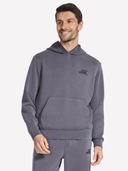 Obrázek produktu Skechers Muži SKECHCLOUD Elevate mikina v Cerná / Sedá Uhlíková, Velikost Poloviční