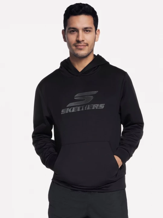 Obrázek produktu Skechers Muži SkechTech Rally mikina v Černá, Velikost Poloviční
