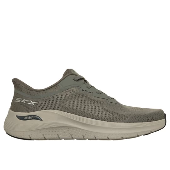 Obrázek produktu Skechers Muži Slip-ins: Arch Fit 2.0 - Rovant Shoes v Olivová, Vegan, Pratelné v pračce