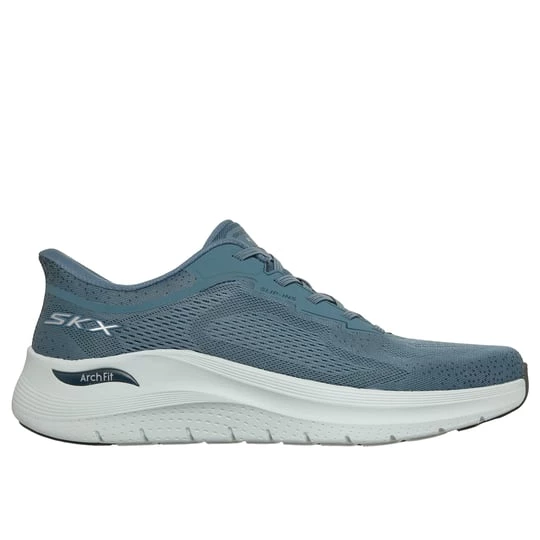 Obrázek produktu Skechers Muži Slip-ins: Arch Fit 2.0 - Rovant Shoes v Sedá Modrá, Vegan, Pratelné v pračce