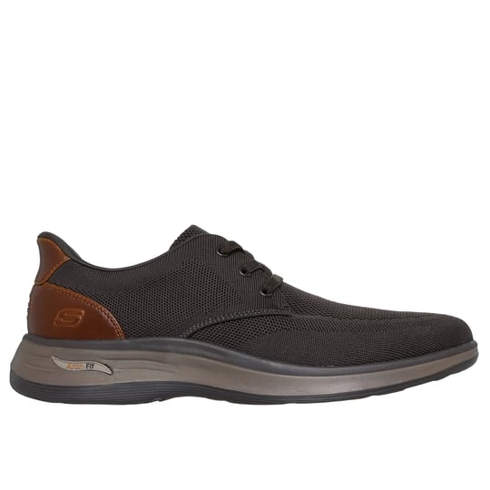 Obrázek produktu Skechers Muži Slip-ins: Arch Fit Darlo - Perkins Shoes v Olivová / Hnedá, Pratelné v pračce zelená