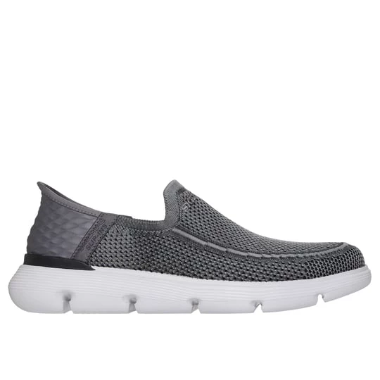 Obrázek produktu Skechers Muži Slip-ins: Garza - Brent Shoes v Sedá Uhlíková, Vegan, Pratelné v pračce