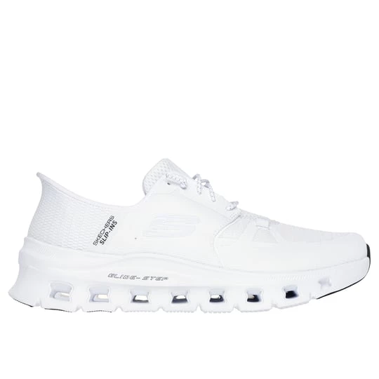 Obrázek produktu Skechers Muži Slip-ins: Glide-Step Pro Shoes v Bílý, Velikost Wide, Vegan, Pratelné v pračce