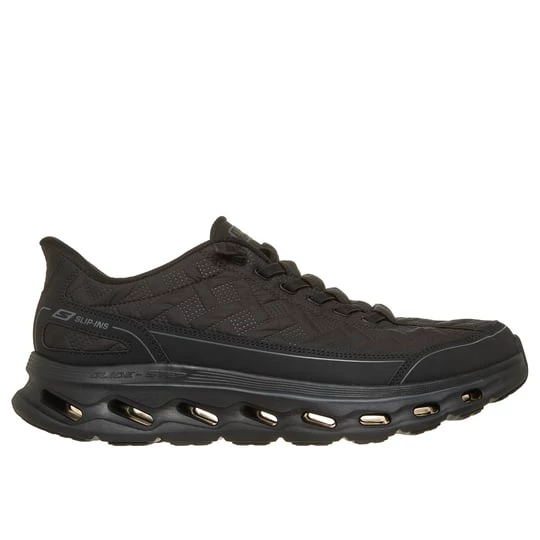 Obrázek produktu Skechers Muži Slip-ins: GO WALK Glide-Step 2.0 - Cozy Fit Walker Shoes v Černá, Pratelné v pračce