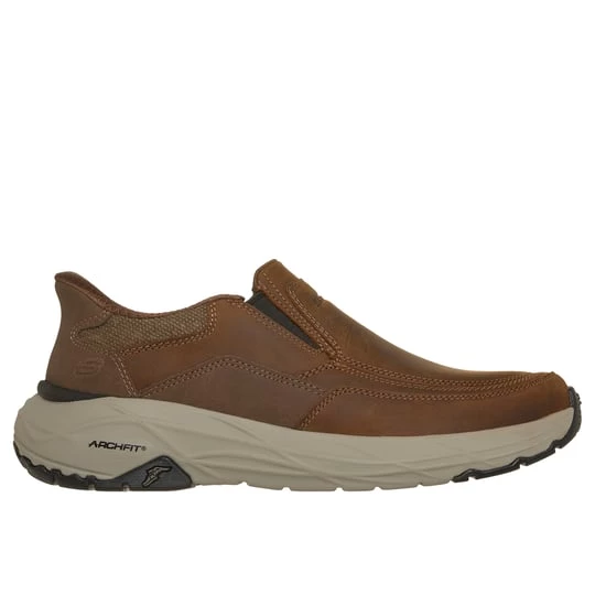 Obrázek produktu Skechers Muži Slip-ins Relaxed Fit: Arch Fit Maverick - Redford Shoes v Hnědý
