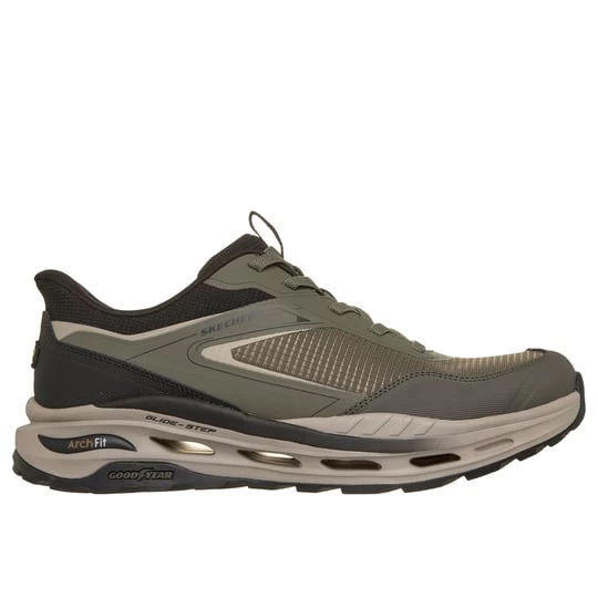 Obrázek produktu Skechers Muži Slip-ins Relaxed Fit: Arch Fit Orvan Ultra - Talon Shoes v Olivová