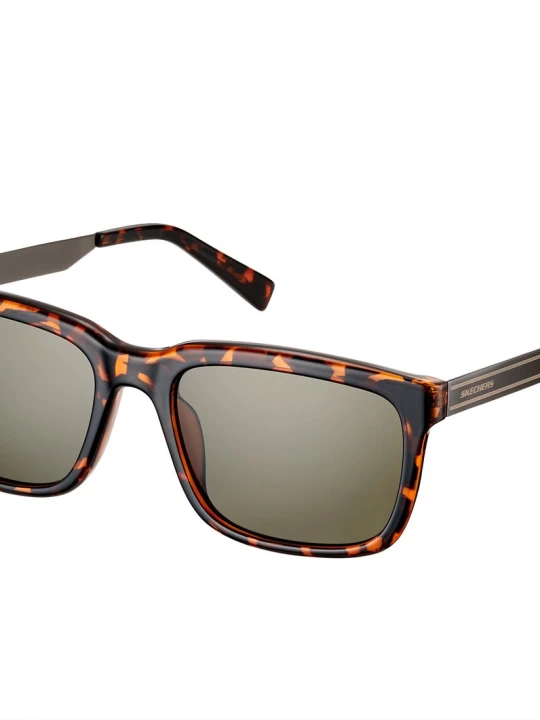 Obrázek produktu Skechers Muži Square Tortoise Lens sluneční brýle v Hnědý