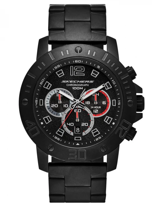 Obrázek produktu Skechers Muži Stainless Steel Chronograph hodinky v Černá