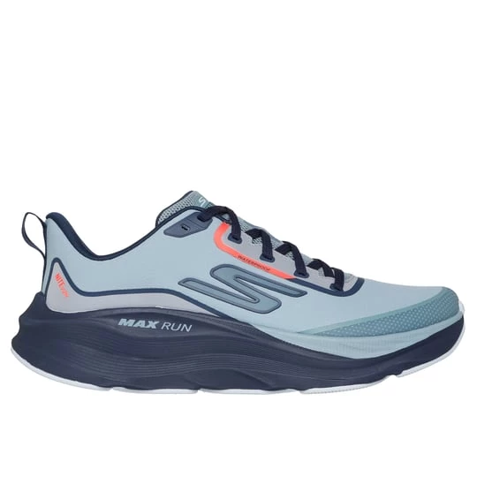 Obrázek produktu Skechers Muži Waterproof: Max Run - Vorteza Shoes v Sedá Modrá, Vegan