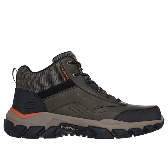 Obrázek produktu Skechers Muži Waterproof Relaxed Fit: Santoro - Cannon Shoes v Olivová