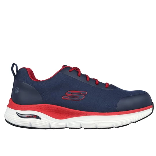 Obrázek produktu Skechers Muži Work: Arch Fit SR - Ringstap Shoes v Tmave Modrá / Cervený