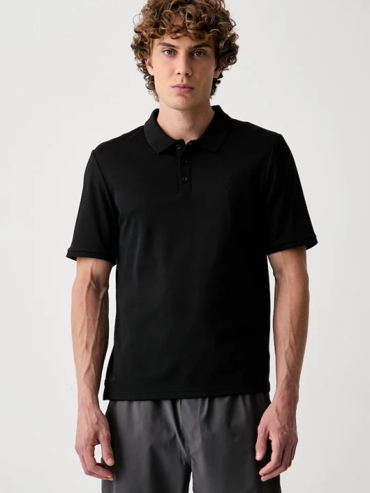 Obrázek produktu Skechers polo pánské s bavlnou černá