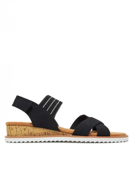 Obrázek produktu Skechers Sandály BOBS Desert Kiss-Shore Enough 114130/BLK Černá