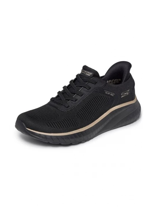 Obrázek produktu SKECHERS Slip on boty 'BOBS SQUAD CHAOS - CURRENT MU' černá
