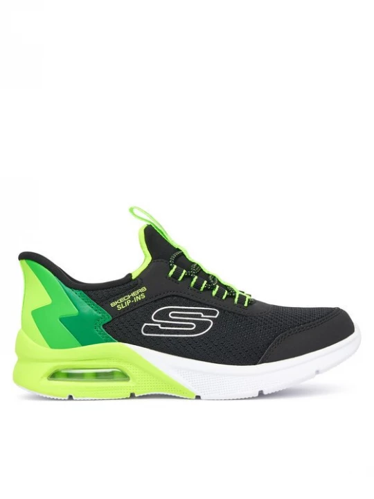 Obrázek produktu Skechers Sneakersy MICROSPEC MAX - BRISK-STRIPE 403890L/BKLM Černá