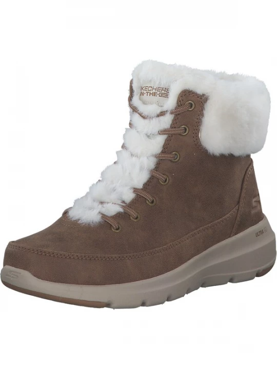 Obrázek produktu SKECHERS Šněrovací kozačky 'Glacial Ultra' hnědá / bílá