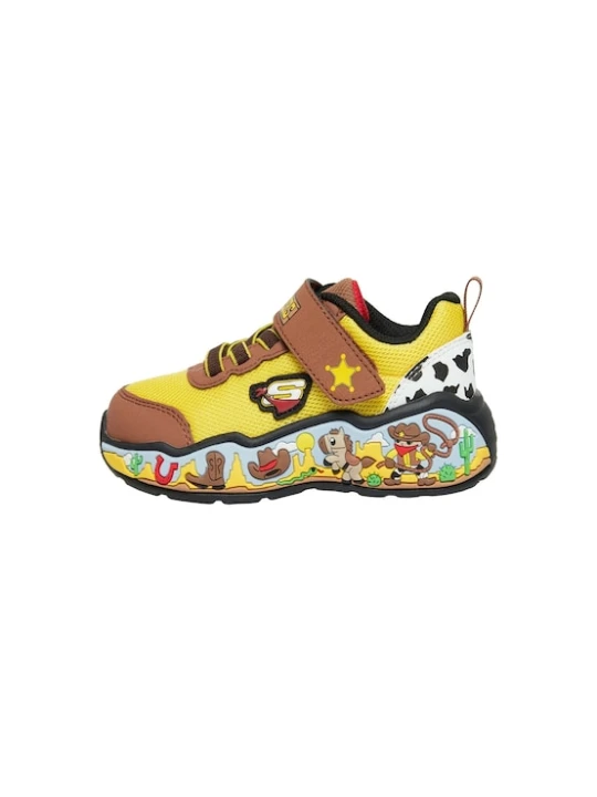 Obrázek produktu SKECHERS Tenisky 'Play Scene' koňaková / svítivě žlutá