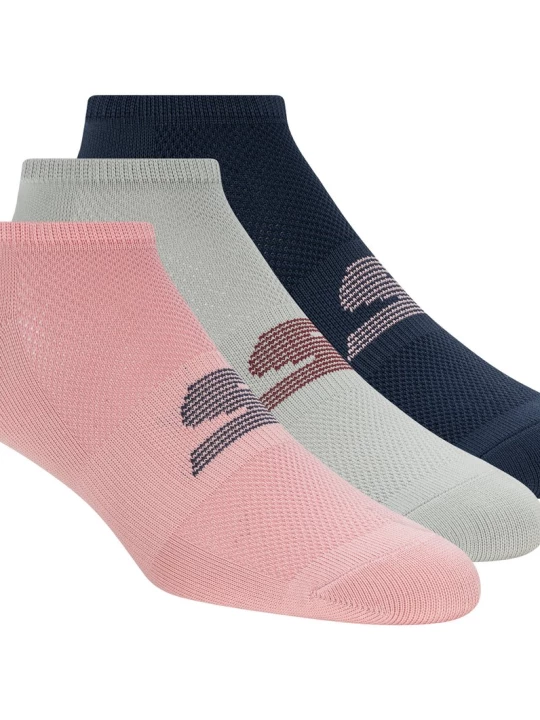 Obrázek produktu Skechers Ženy 3 Pack No Show Stretch ponožky v Ruzový/Tmave Modrá, Velikost Poloviční
