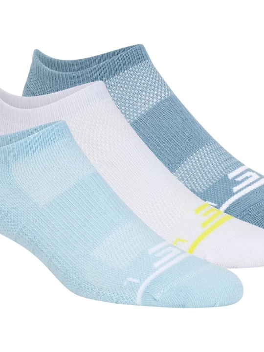 Obrázek produktu Skechers Ženy 3 Pack Women's No Show Premium Basic ponožky v Modrý/Tyrkysová, Velikost Poloviční