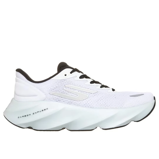 Obrázek produktu Skechers Ženy Aero Burst Shoes v Bílý / Černá / Modrý, Vegan, Pratelné v pračce, Arch Fit, Hyper Burst