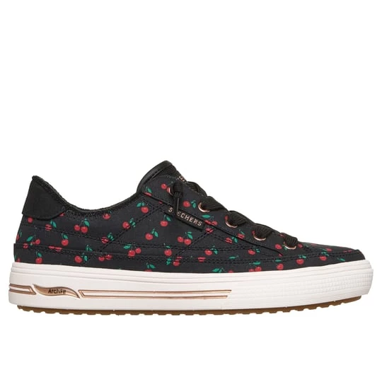 Obrázek produktu Skechers Ženy Arch Fit Arcade - Flowa Powa Shoes v Černá / Červené, Vegan béžová