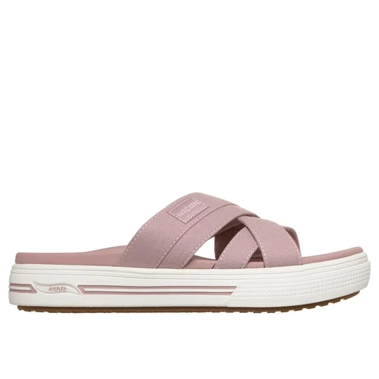 Obrázek produktu Skechers Ženy Arch Fit Arcade sandály - Daylily v Fialová, Vegan, Pratelné v pračce