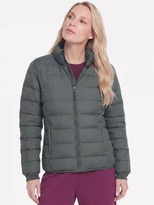 Obrázek produktu Skechers Ženy Cozy Fit bunda v Zelený / Černá