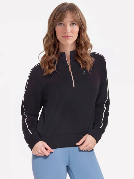 Obrázek produktu Skechers Ženy Cozy Luxe 1 / 4 Zip v Černá
