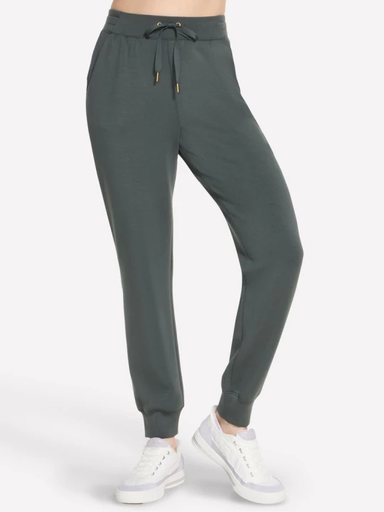 Obrázek produktu Skechers Ženy Cozy Luxe Jogger v Zelený / Černá, Velikost Malý