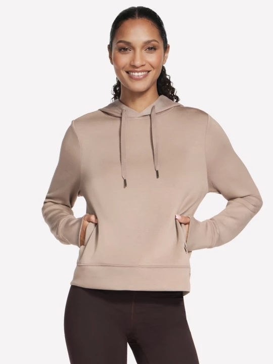 Obrázek produktu Skechers Ženy Cozy Luxe mikina v Sedohnedá / Hnedý, Velikost Malý