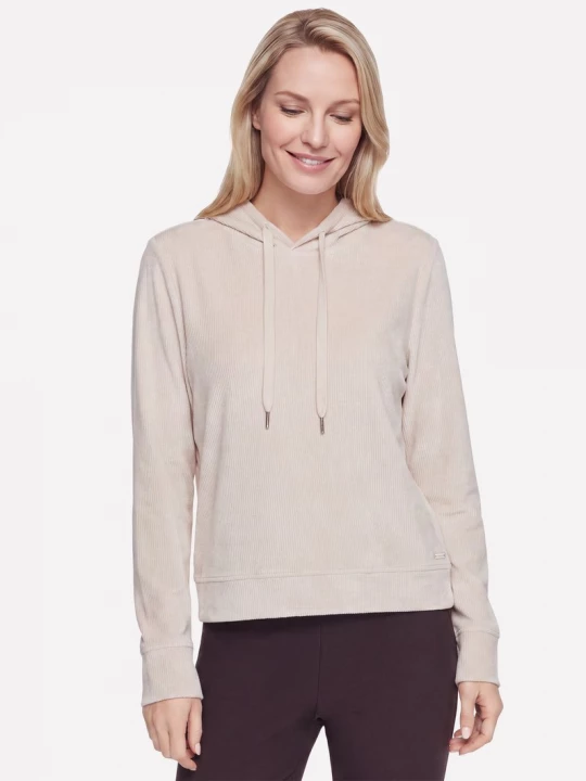 Obrázek produktu Skechers Ženy Cozy Luxe Velour mikina v Béžový