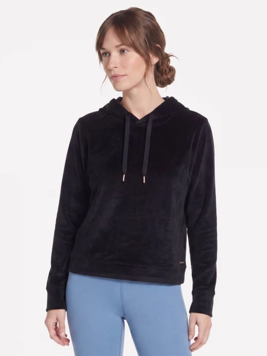 Obrázek produktu Skechers Ženy Cozy Luxe Velour mikina v Černá