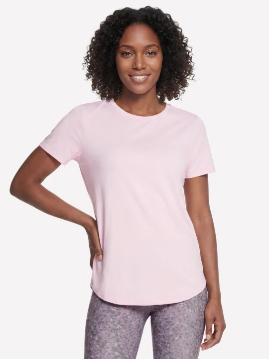 Obrázek produktu Skechers Ženy GO DRI Swift Tunic tričko v Bílý / Růžový, Velikost Malý