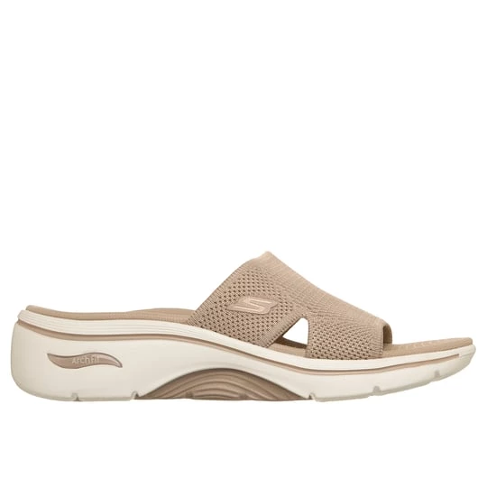 Obrázek produktu Skechers Ženy GO WALK Arch Fit 2.0 sandály - Dakota v Zlutohnedý, Vegan, Pratelné v pračce
