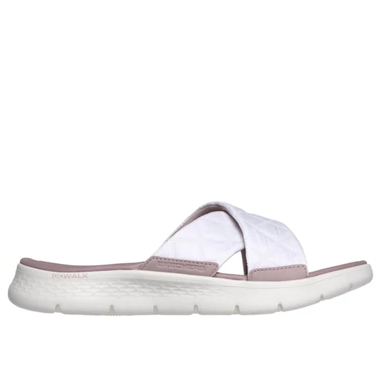Obrázek produktu Skechers Ženy GO WALK Flex sandály - Cozy Fit Gracie v Bílý/Růžový, Vegan, Pratelné v pračce